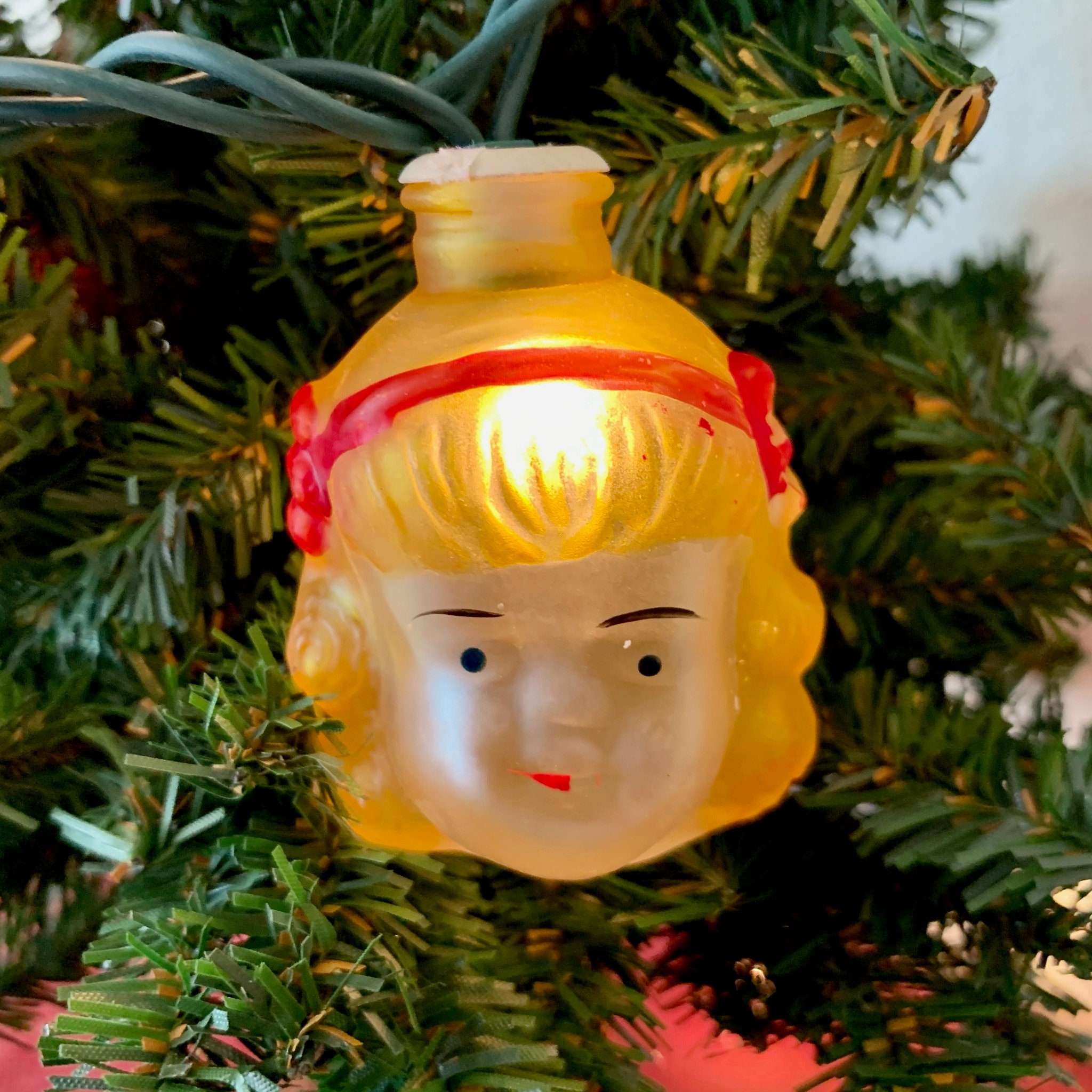 Vintage Christmas Light Covers 