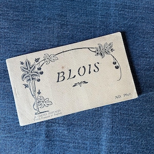 Antique Set of 24 Unused Postcards of Blois, France by ND Phot | 24 Cartes Postales | French Postcards | Antique Postcards | French Tourism