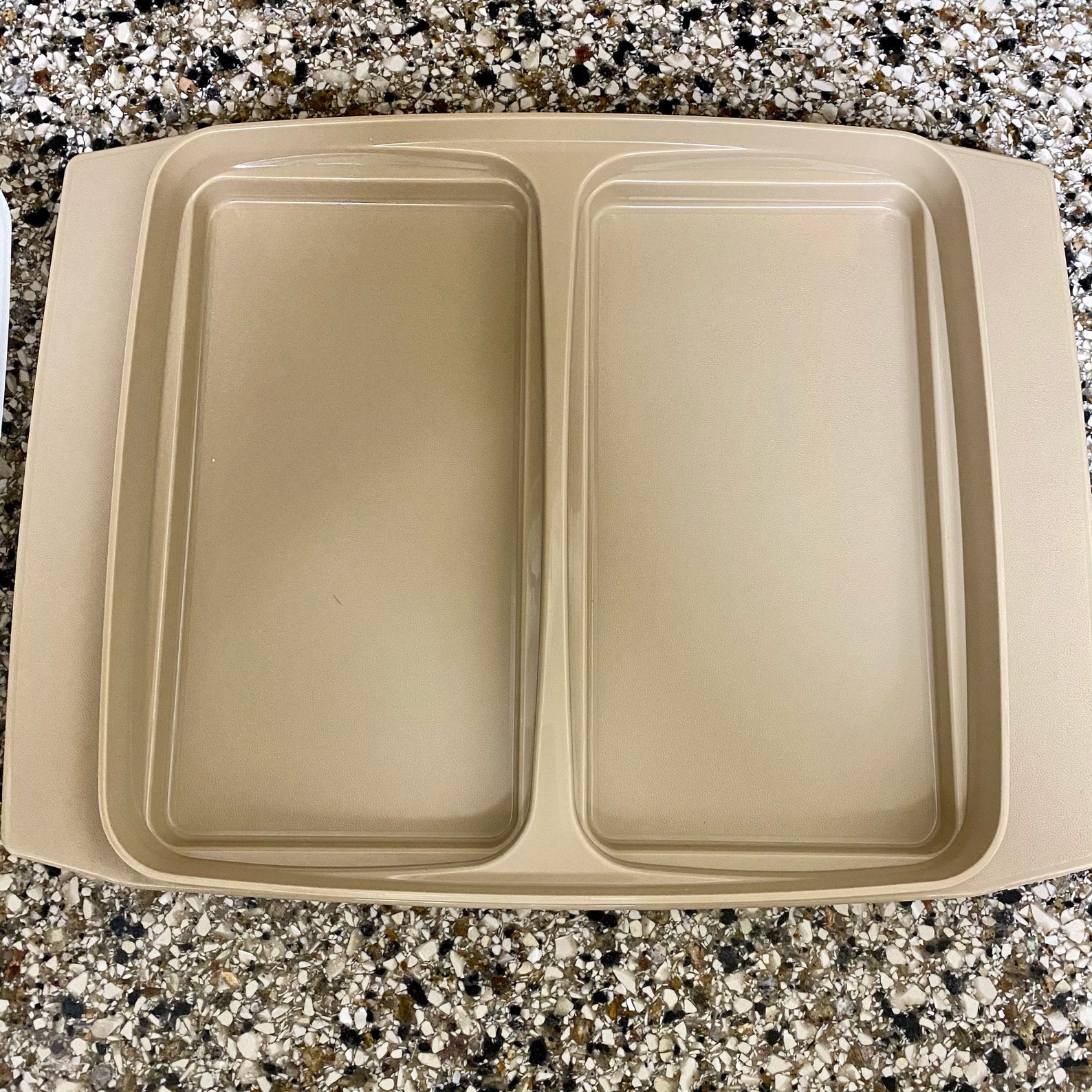 Vintage Tupperware Gold Deviled Egg Tray Tupperware Buffet Etsy