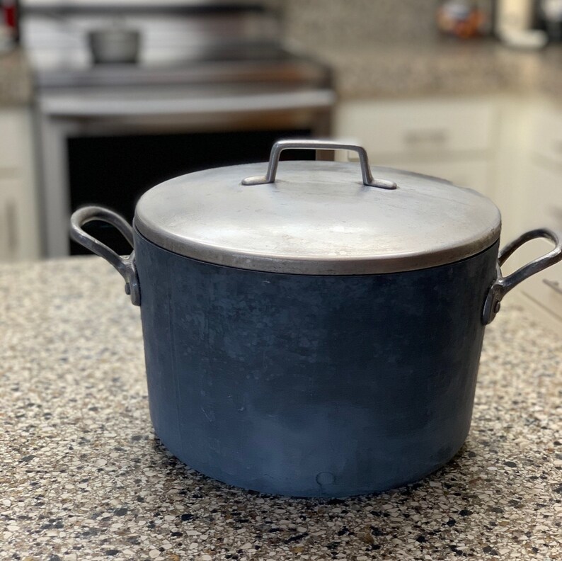 Magnalite Pro 7 Quart Stock Pot With Lid by GHC Vintage Etsy