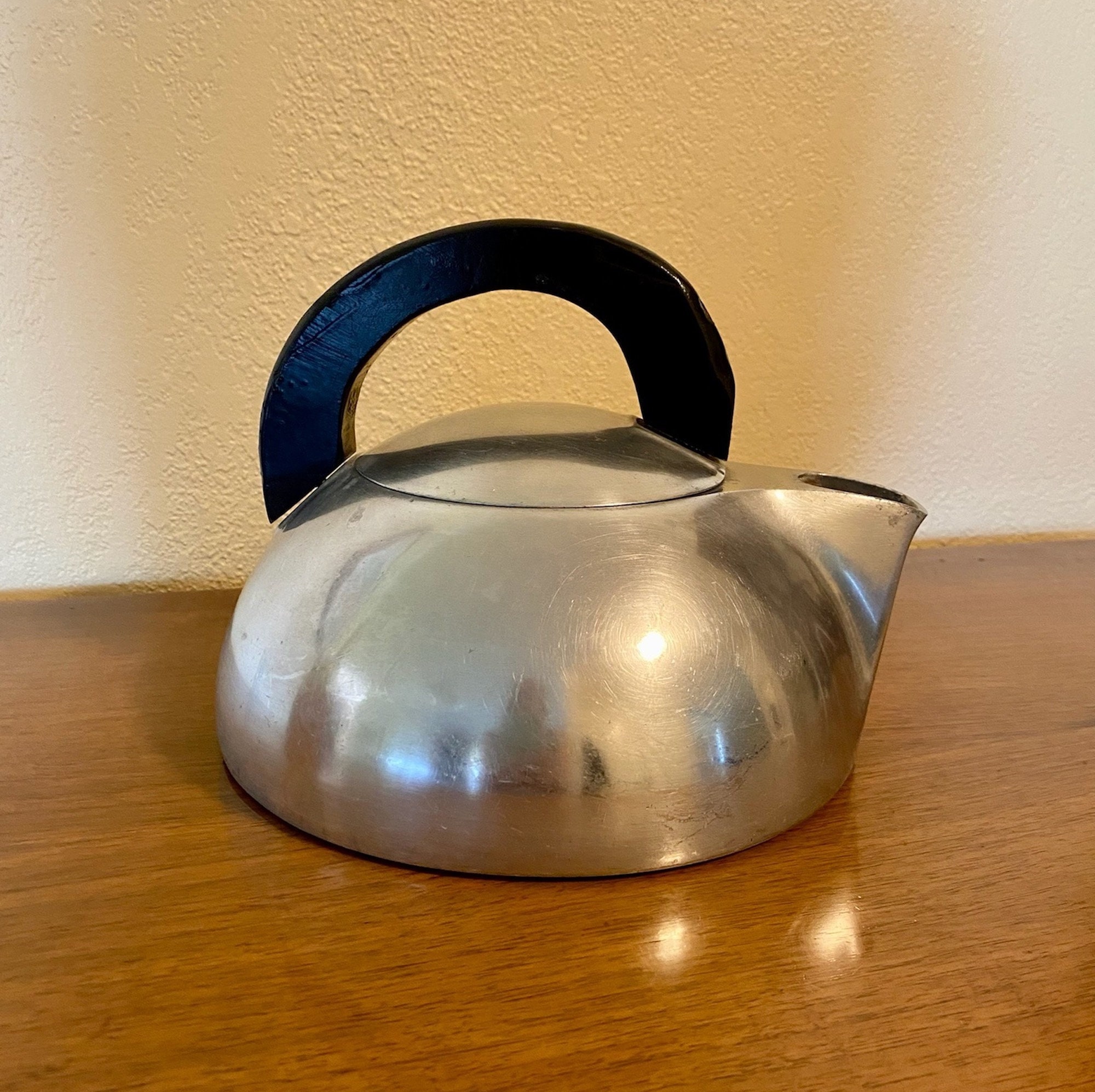 Vintage Wagner Ware Sidney Colonial Tea Kettle 4 Qts www