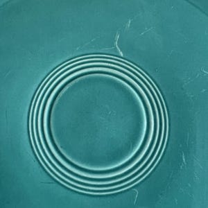 Vintage Fiestaware Turquoise Original Dinner Plate by Homer Laughlin ...