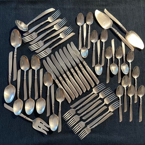Sets of Vintage South Seas Silverplate Flatware by Oneida Community | Sets Sold Separately | Replacement Silverware | Serving Utensils