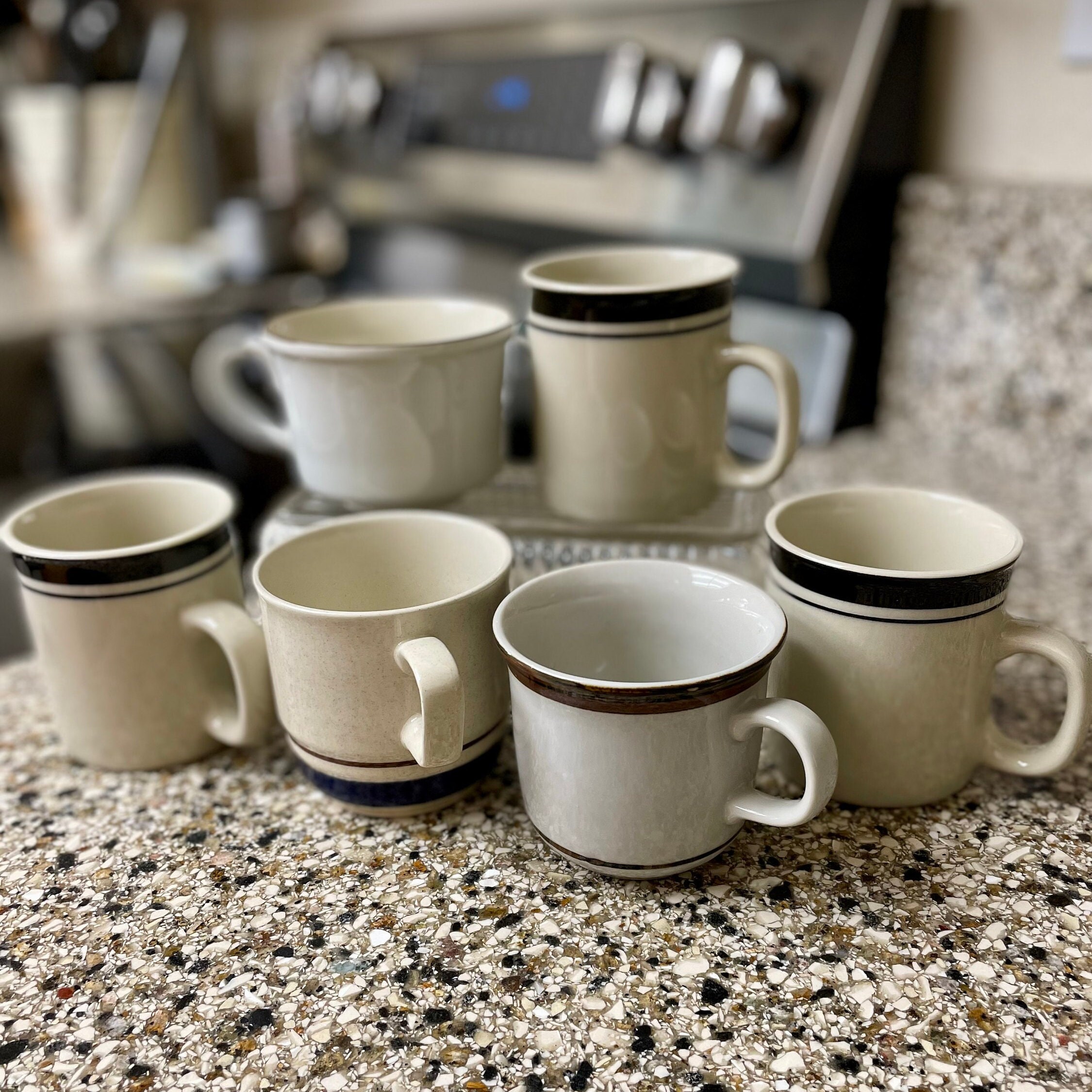 Vintage Ceramic Red Glazed Espresso Cup Mug Dish 6 oz