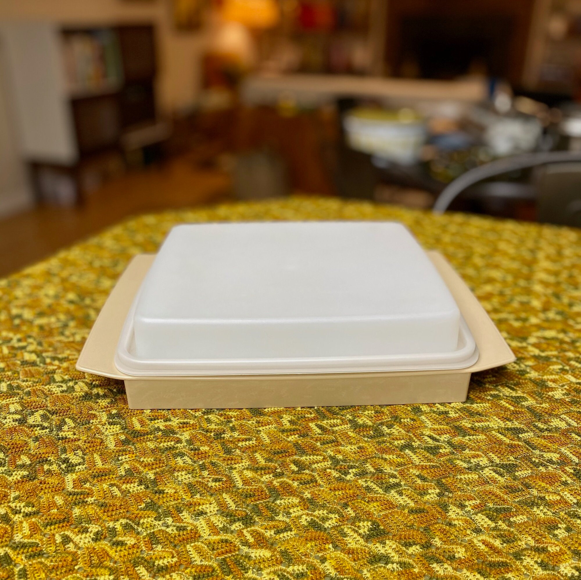 Vintage Tupperware Gold Deviled Egg Tray Tupperware Buffet Etsy