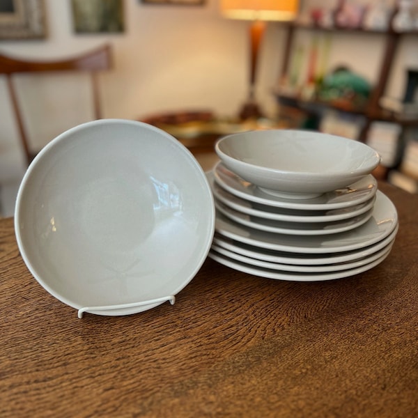 Your Choice of Tourron Quartz Plates and Bowls by Jars France | Jars Tourron | Jars Coupe Soup Bowl | Jars Salad Plate | Jars Dinner Plate