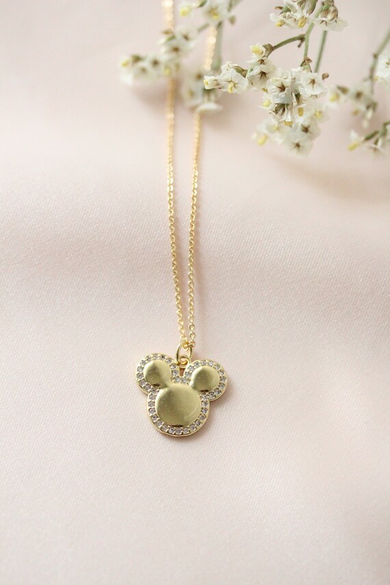 Necklace mickey mouse shop