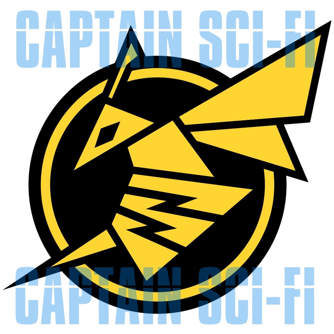 Cool Bee Logo, Yellow Wasp Emblem, Angry Hornet Badge