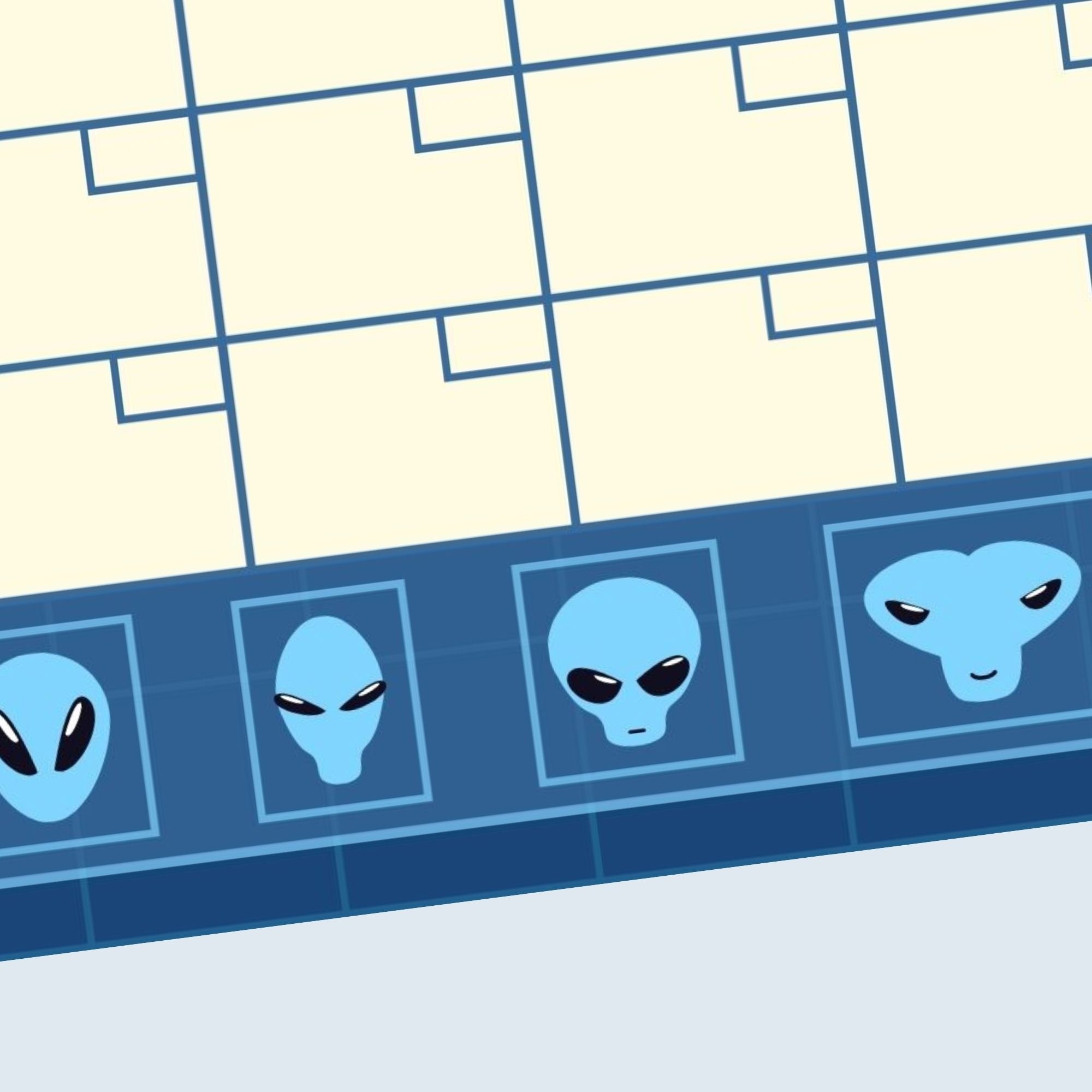 Alien UFO Monthly Calendar Printable, Downloadable Planner, Space ...