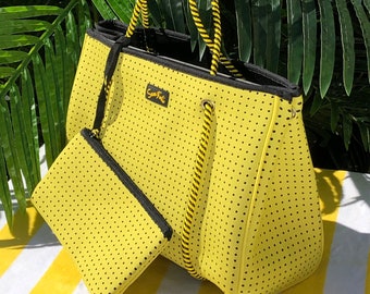 Sunshine Yellow Beach/Tote bag