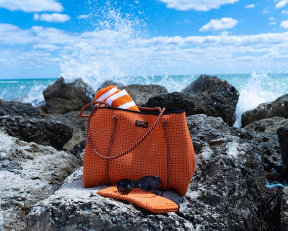 neoprene beach bag