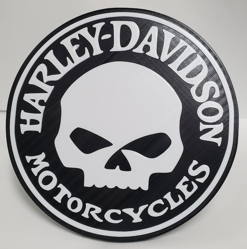 Harley Davidson Skull Hitch Cover Etsy