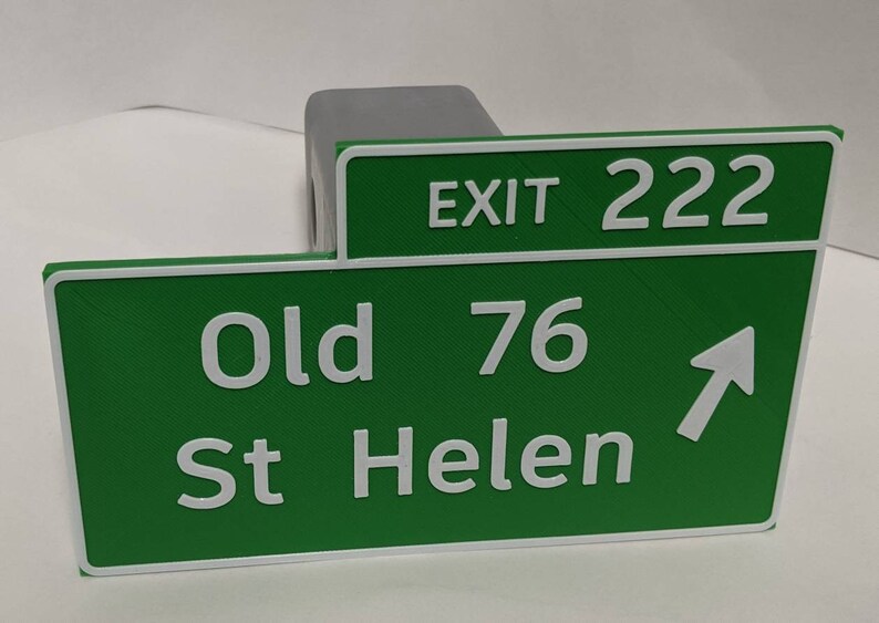 Exit Sign Hitch Covers - Etsy