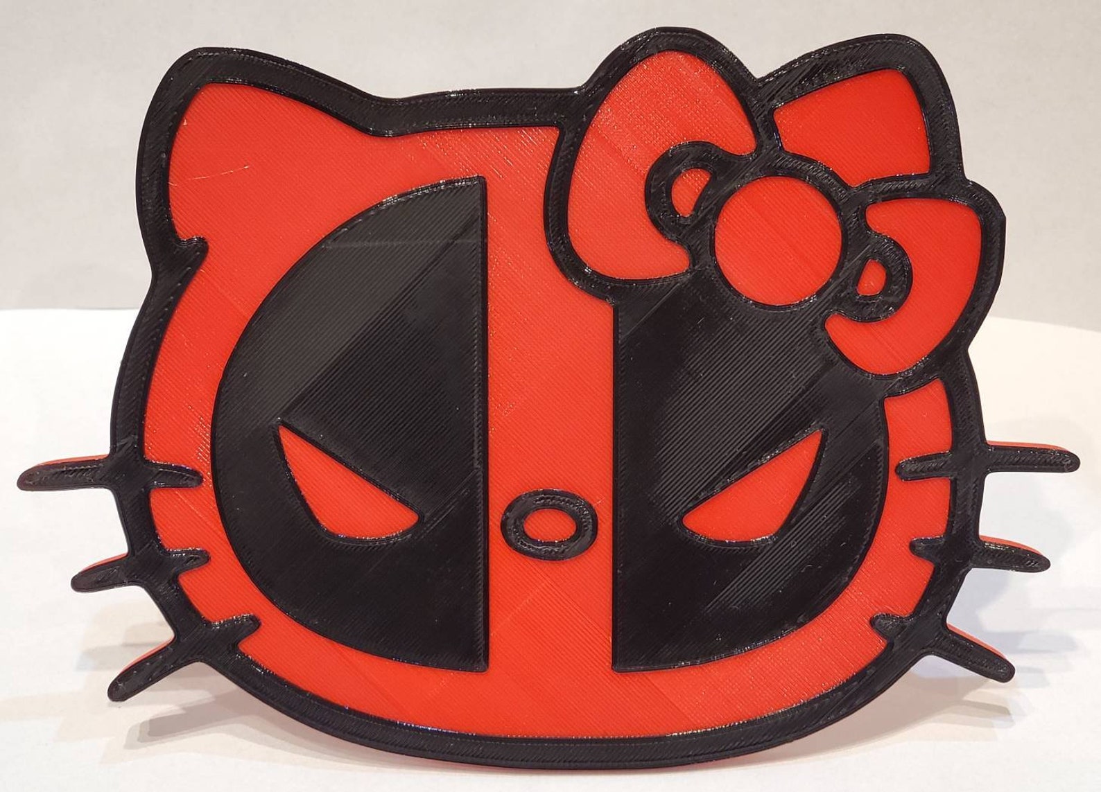Deadpool Kitty 2 Hitch Receiver Cover Etsy