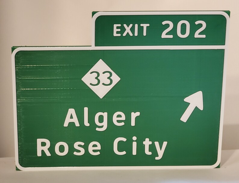 Exit Sign Fridge Magnets - Etsy