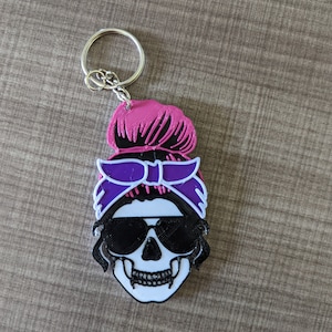 Mom Life Keychain