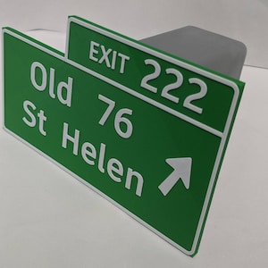 Exit Sign Hitch Covers