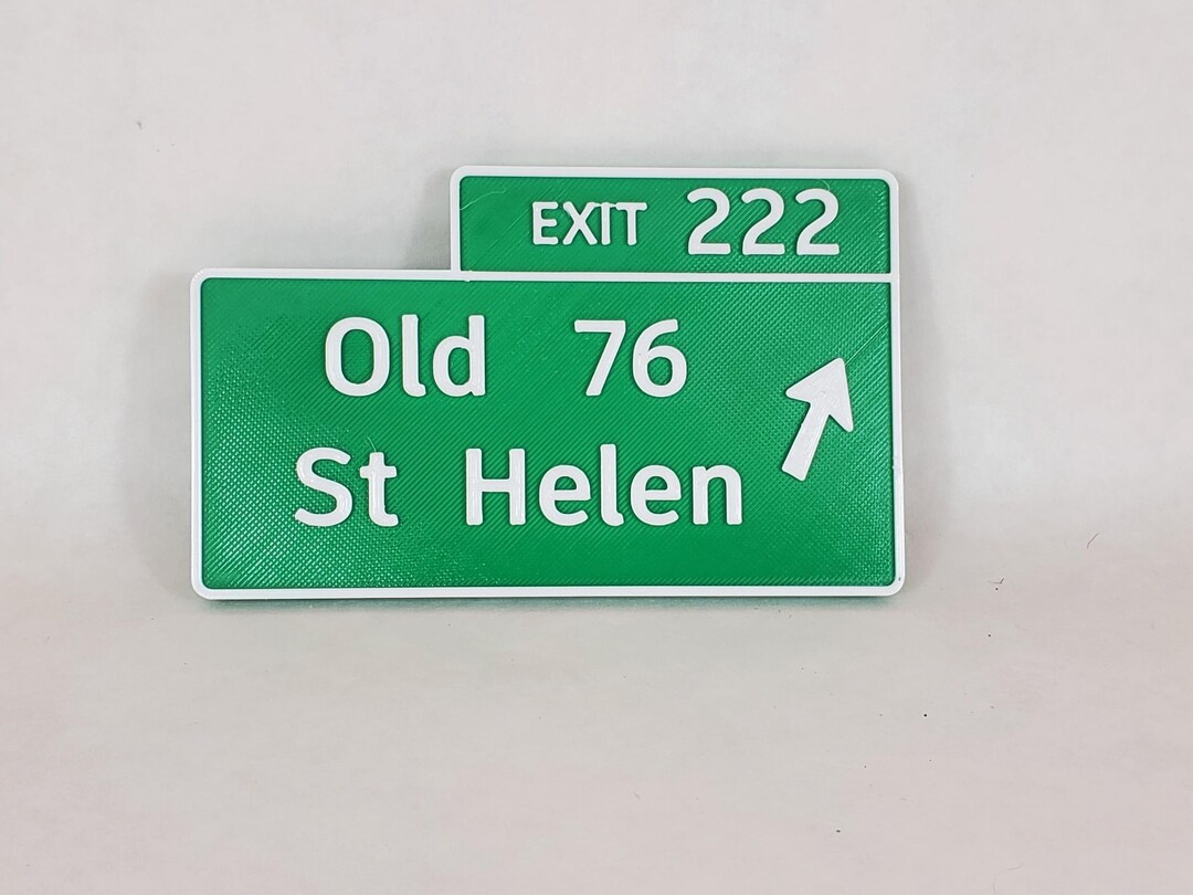 Exit Sign Fridge Magnets - Etsy