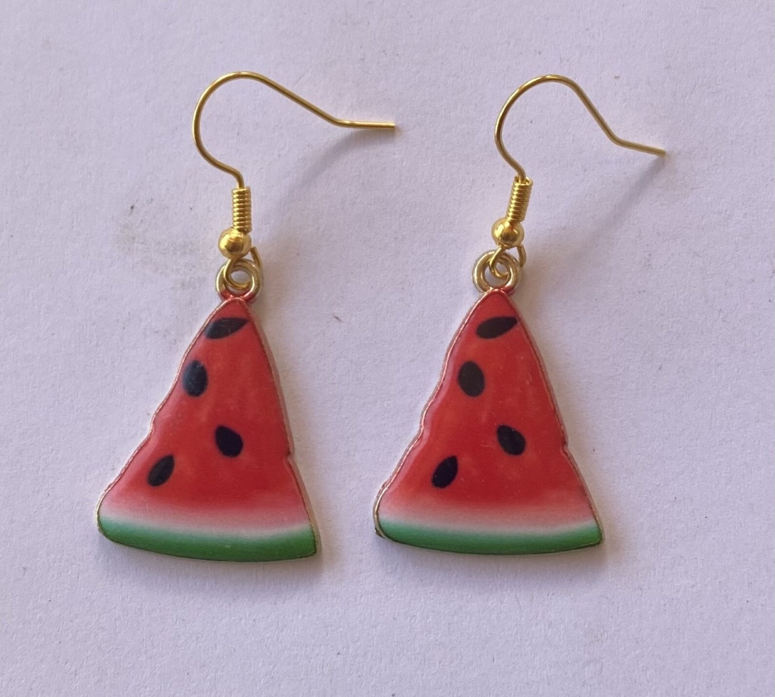 Watermelon Earrings Etsy