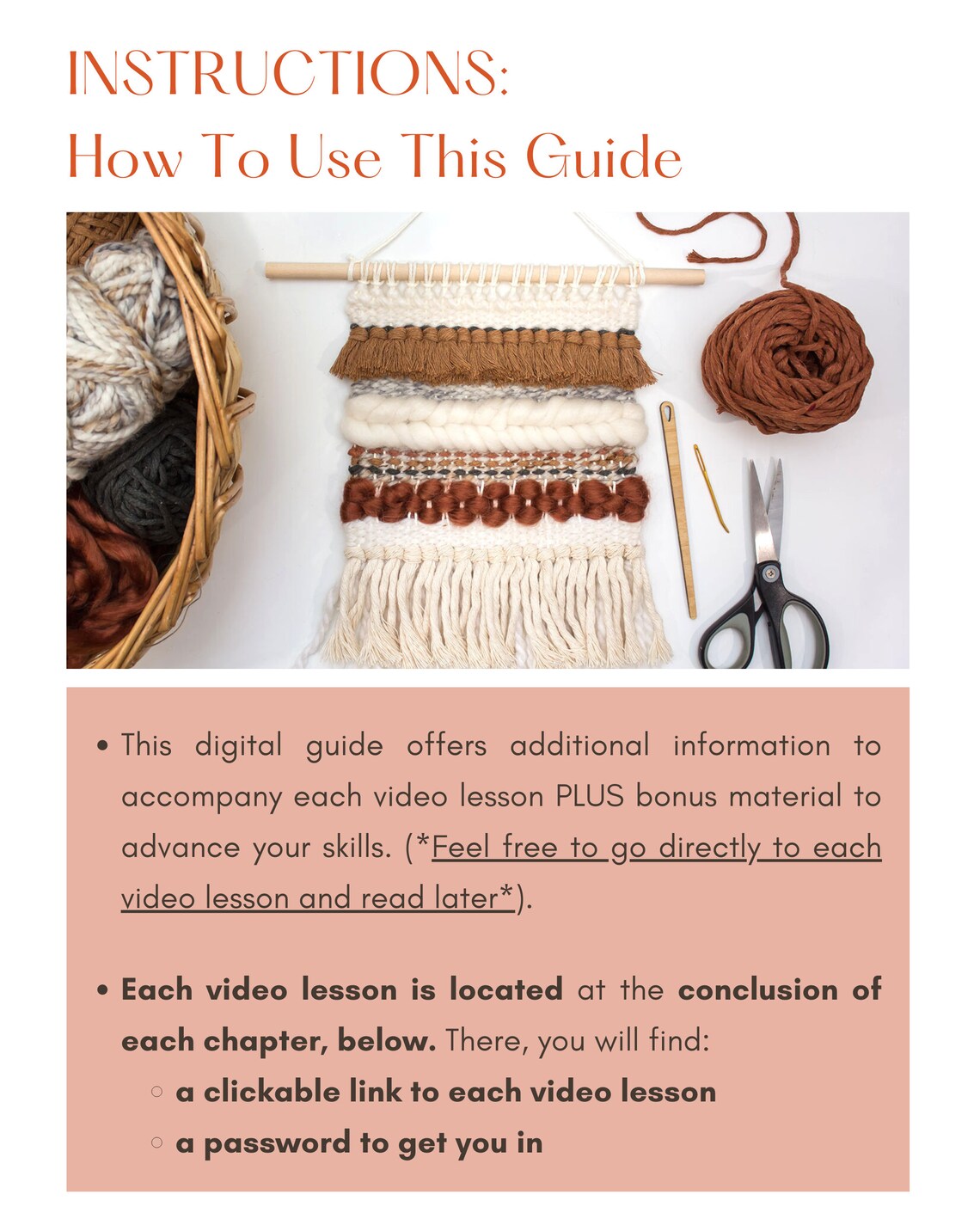 Weaving Basics Video Course | Learn How to Weave | Beginner Weaving ...