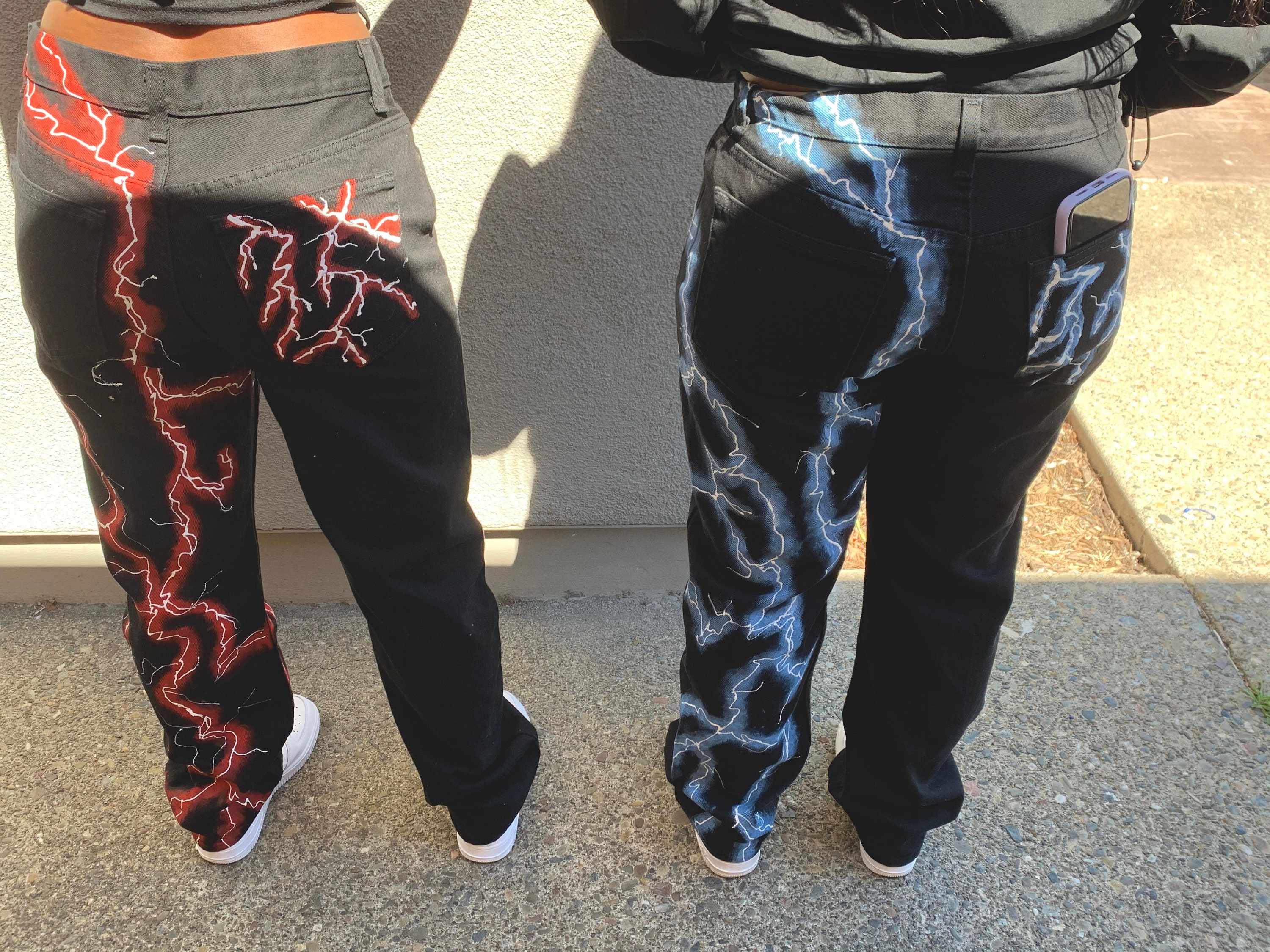 Lightning pants | Etsy