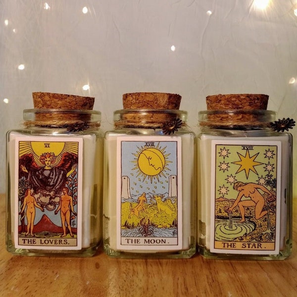 Tarot Candles Etsy