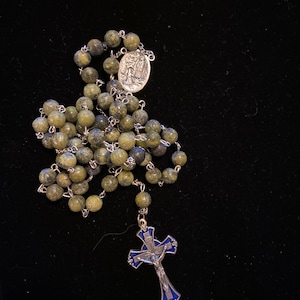 Yellow Turquoise Rosary