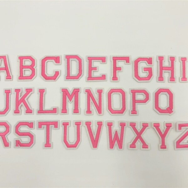 Iron on Letters Etsy UK