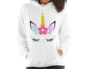 unicorn hoodie women's