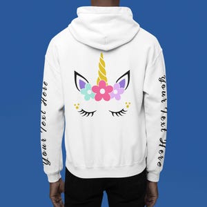 Cute Unicorn Hoodies, Unicorn Hoodie Sweatshirt for Men and Women, Cute Hoodies, Unicorn Hoodies, Unicorn, Birthday Gift, Party
