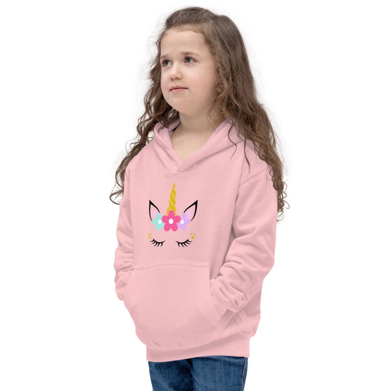 Kids Hoodie Birthday Gift for Kids Unicorn Cute Hoodie for Kids Cute Unicorn Kids Hoodie Party Gift for Kids Cute Unicorn