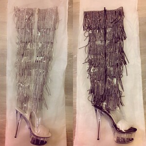 Stripper Boots Etsy
