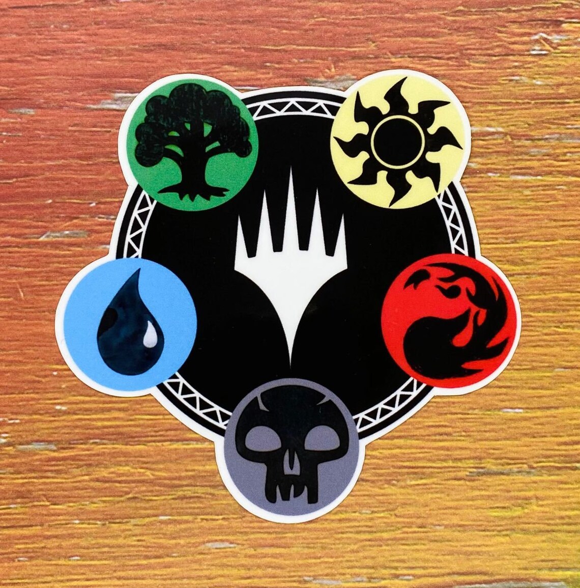 Magic The Gathering Sticker Etsy