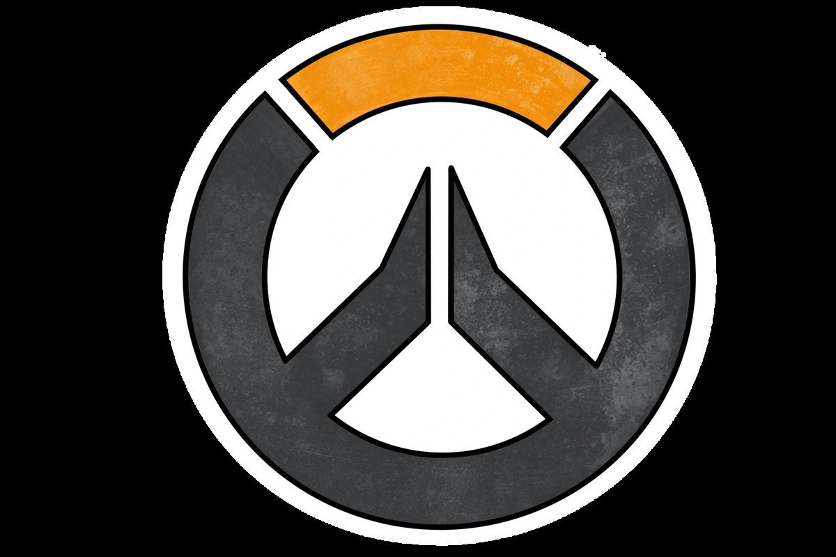 Pegatina del logotipo de Overwatch | Etsy
