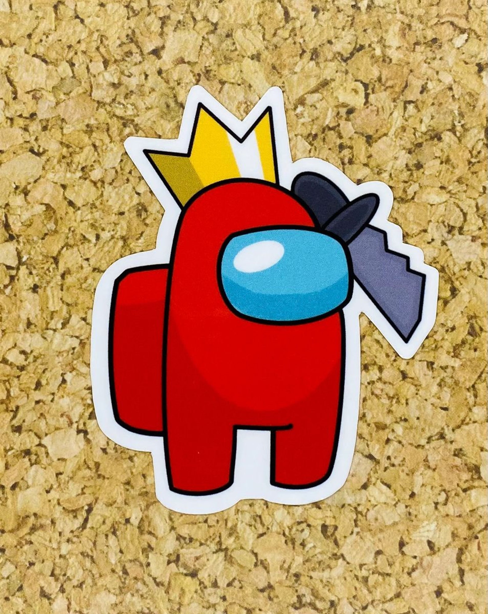 Among Us Character With Knife