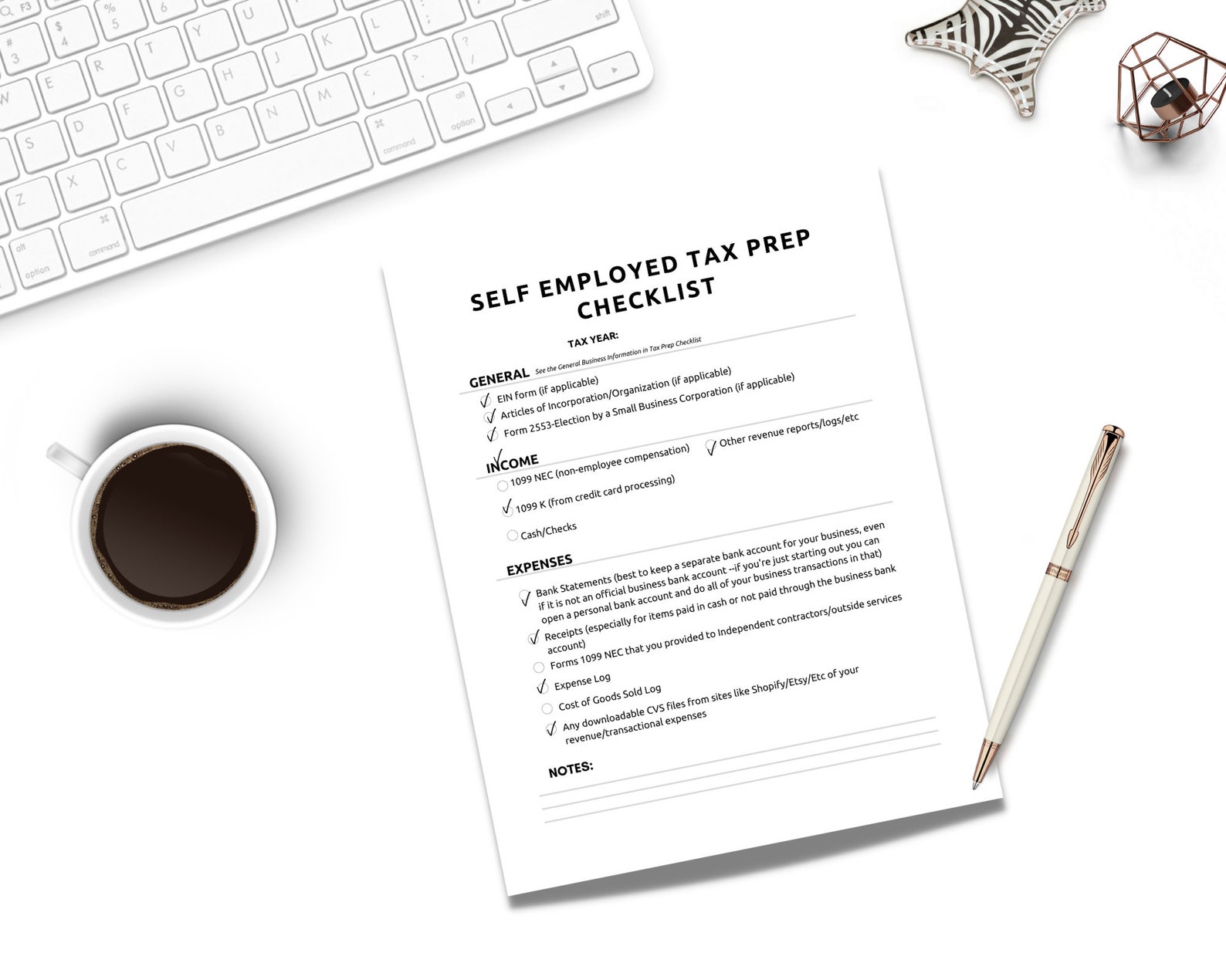 Self employed Tax Prep Checklist Expense Tracker PDF Download Etsy self-employed-tax-prep-checklist-expense-tracker-pdf-download-etsy