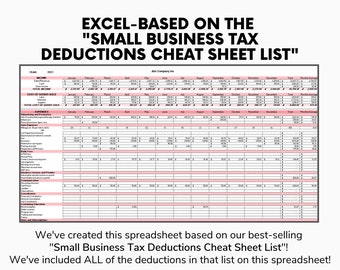 small business tax write off list