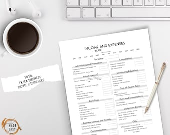 Small Business Tax Deductions Cheat Sheet & Expense Tracker (PDF)