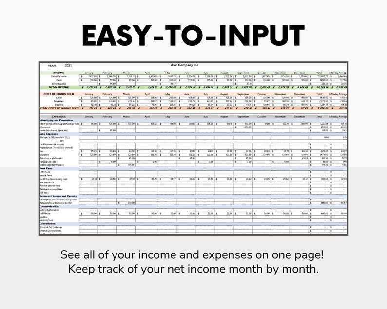 Business Tax Deductions Cheat Sheet Excel Deductible Tax Etsy Canada