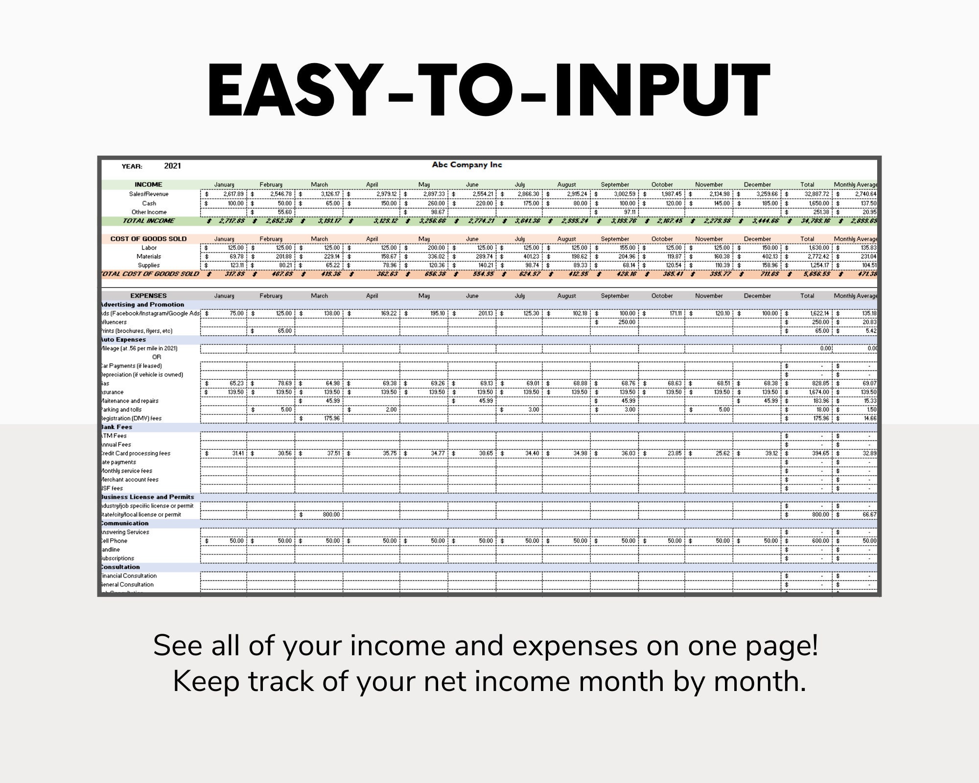Business Tax Deductions Cheat Sheet Excel Deductible Tax Etsy