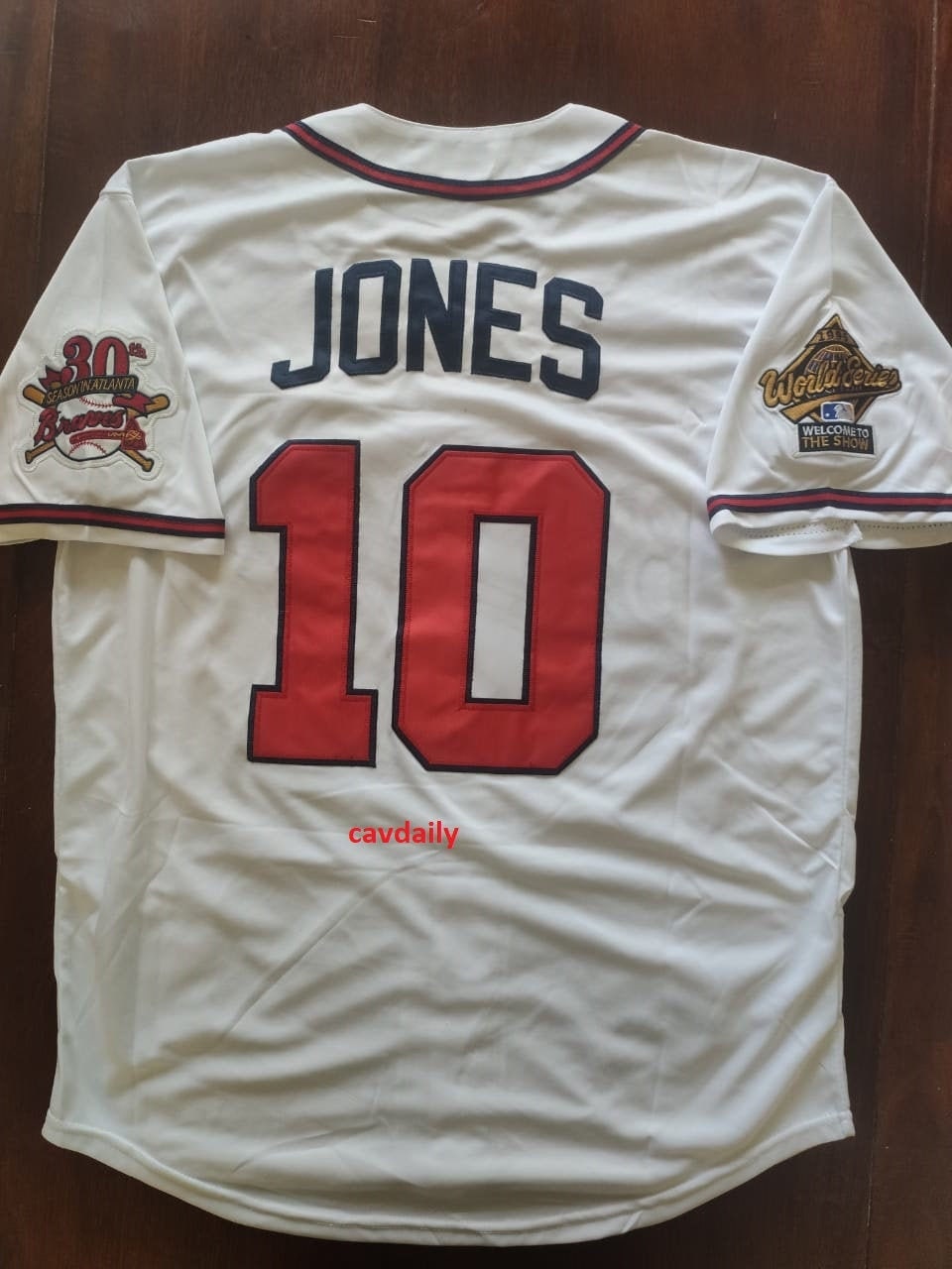 Chipper Jones Atlanta Braves Baseball Baby Grow - My Icon Clothing