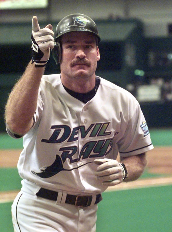 New Wade Boggs Tampa Bay Devil Rays 