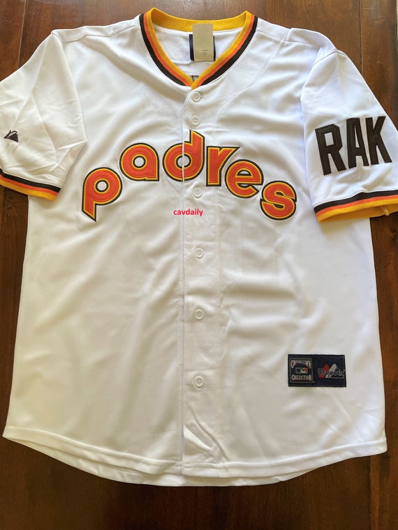 Tony Gwynn 1984 San Diego Padres Men's Cooperstown Brown Away Throwback  Jersey