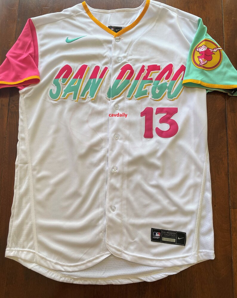 New 2023 Manny Machado San Diego Padres City Connect Jersey Etsy