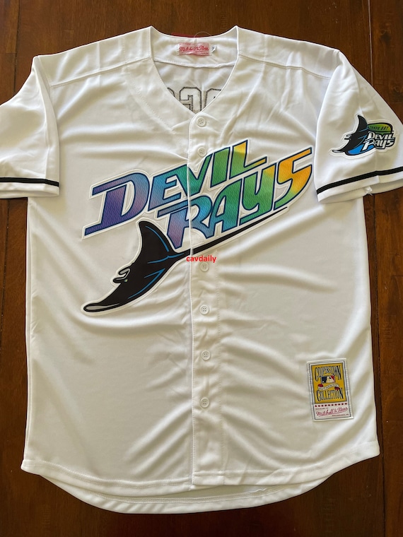 devil rays jersey black