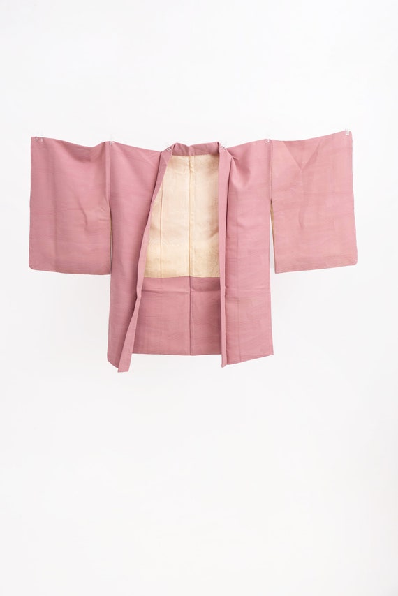 Stunning damask silk vintage haori