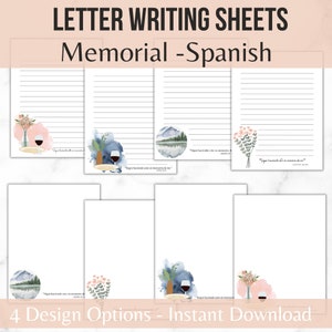 Papelería de escritura JW, papelería conmemorativa, español conmemorativo, plantilla de versículo bíblico, escritura de cartas, suministros del ministerio JW, Imprimible
