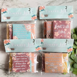 Printable Tea Bag Envelopes | Tea Pouch | Tea Wrapper | DIY Gift ...