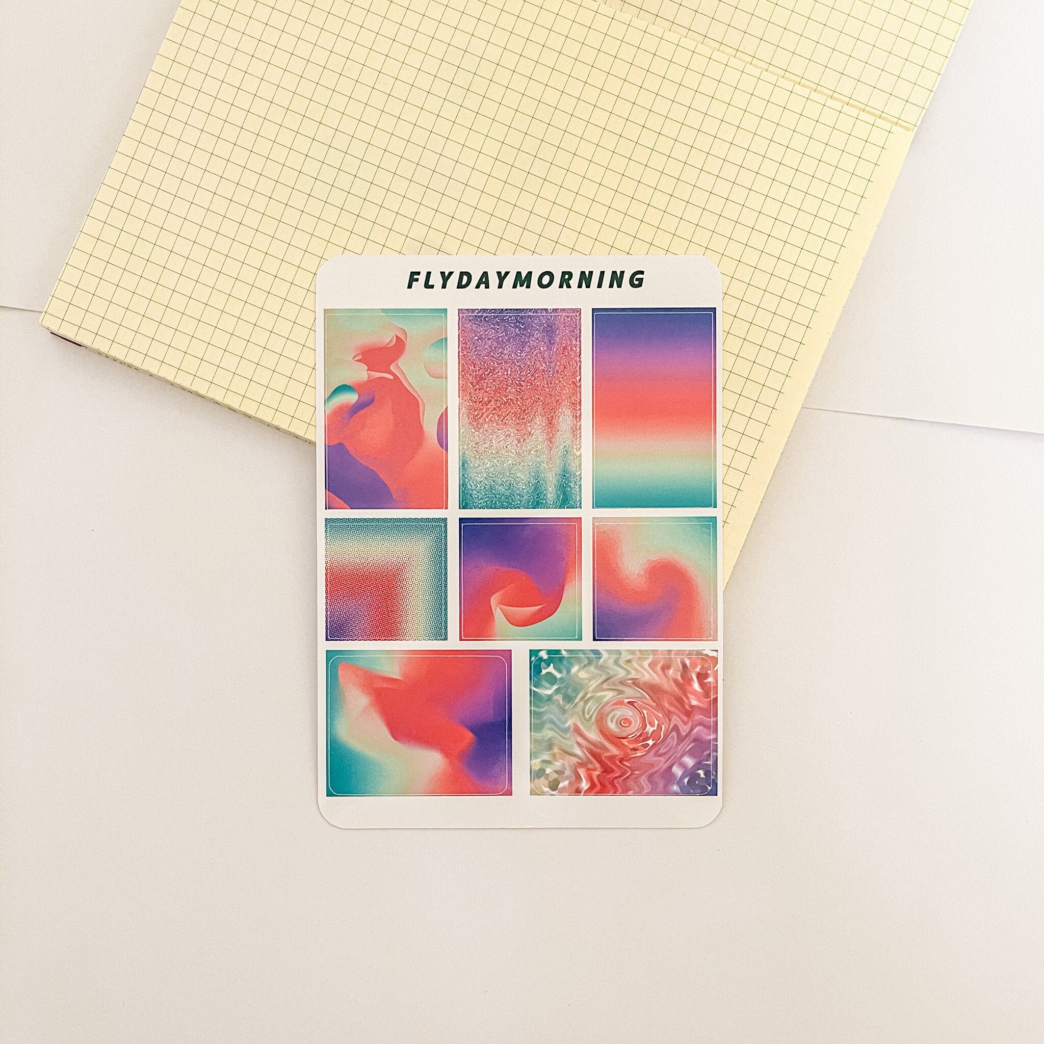 Blue Gradients pastel Journal stickers stickers aesthetic Etsy