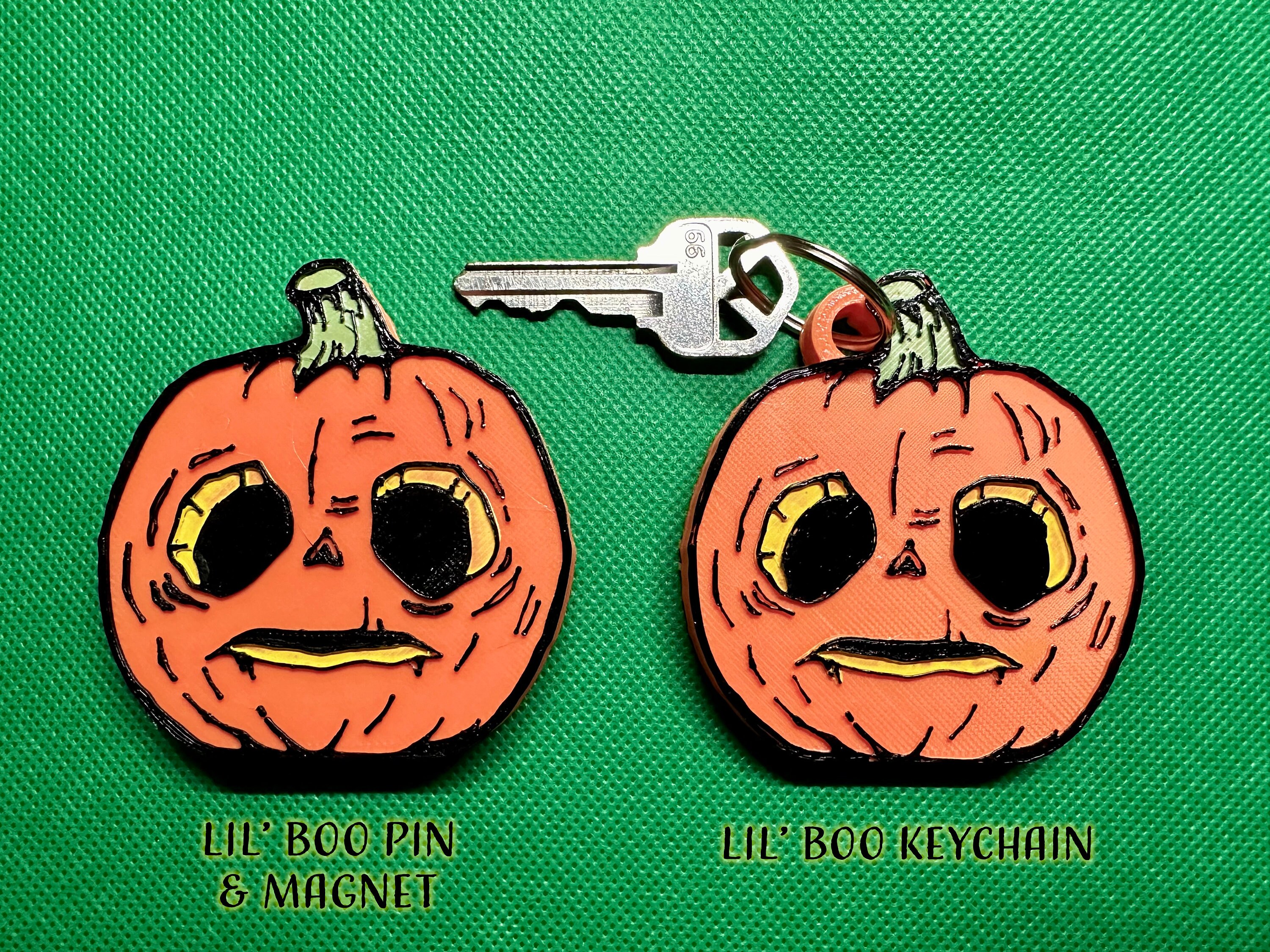 Lil' Boo Keychain, Pin and Magnet! Halloween HHN Lanyard - Etsy